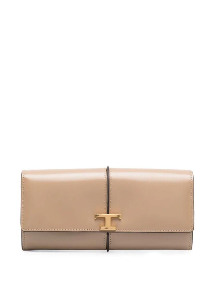 Tod's Timeless leather wallet - Neutrals Cover