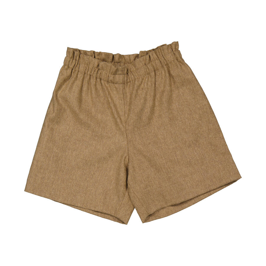 Bonpoint Girls Hazelnut Milly Flannel Shorts Cover