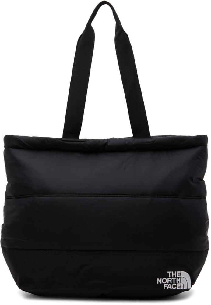 The North Face Black Nuptse Tote Cover