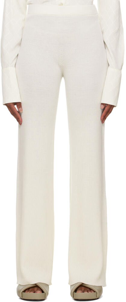 LOW CLASSIC Off-White Slim Lounge Pants Cover