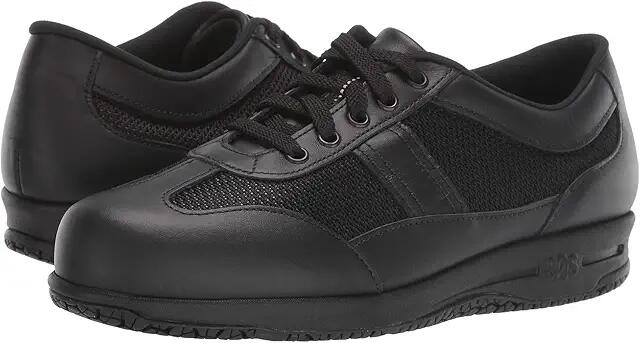 SAS Reverie Non-Slip Comfort Lace Up (Black) Women's Shoes Cover