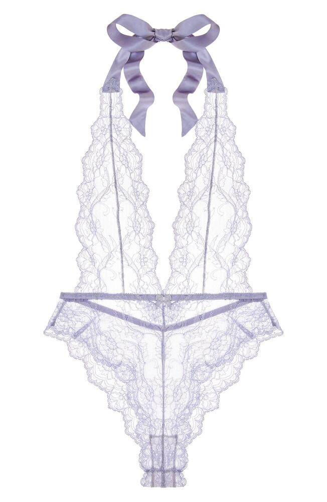 JOURNELLE Anais Lace Bodysuit in Lavander Cover