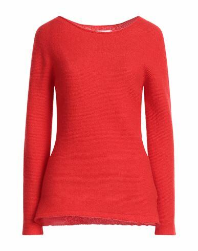 Diana Gallesi Woman Sweater Red Wool, Silk, Cashmere Cover