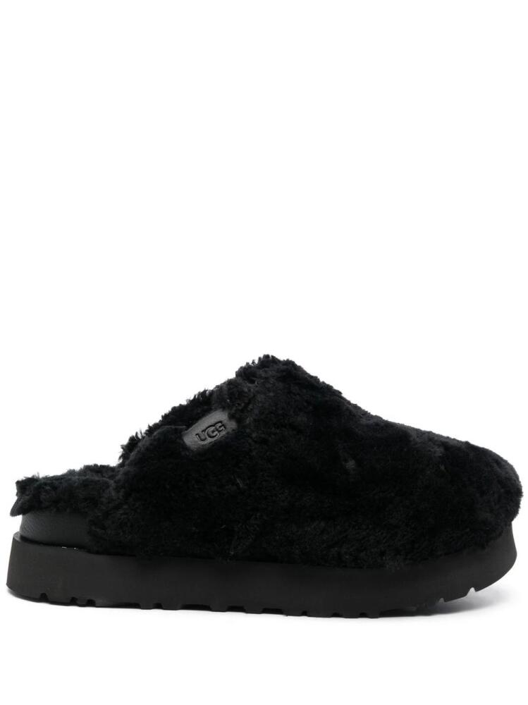 UGG Fuzz Sugar Slide slippers - Black Cover