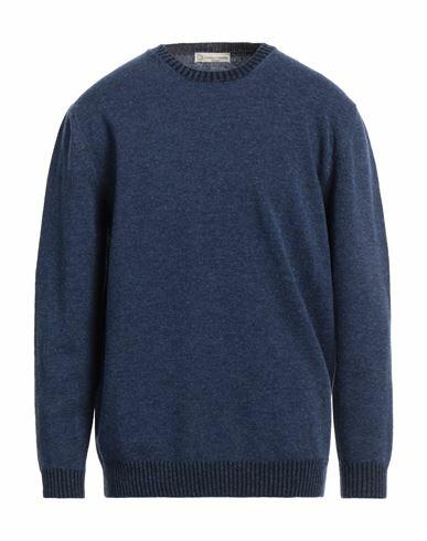 Cashmere Company Man Sweater Blue Wool Cover