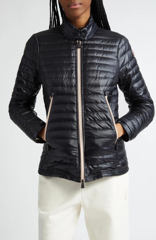 Moncler Grenoble Pontaix Day-Namic Quilted Down Puffer Jacket in Black Cover