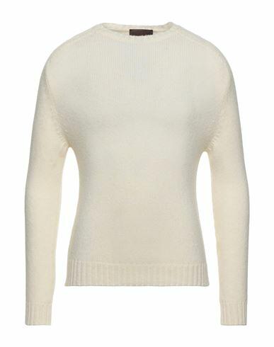 Hōsio Man Sweater Ivory Wool, Polyamide Cover