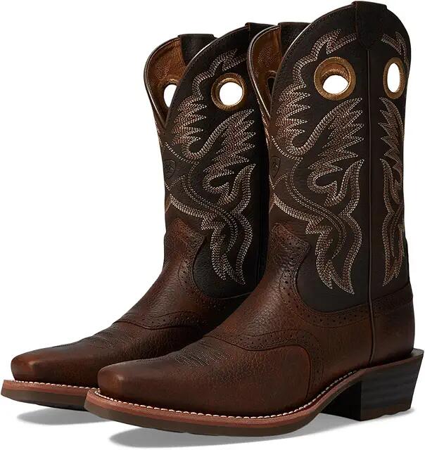 Ariat Heritage Roughstock (Brown Oiled Rowdy) Cowboy Boots Cover