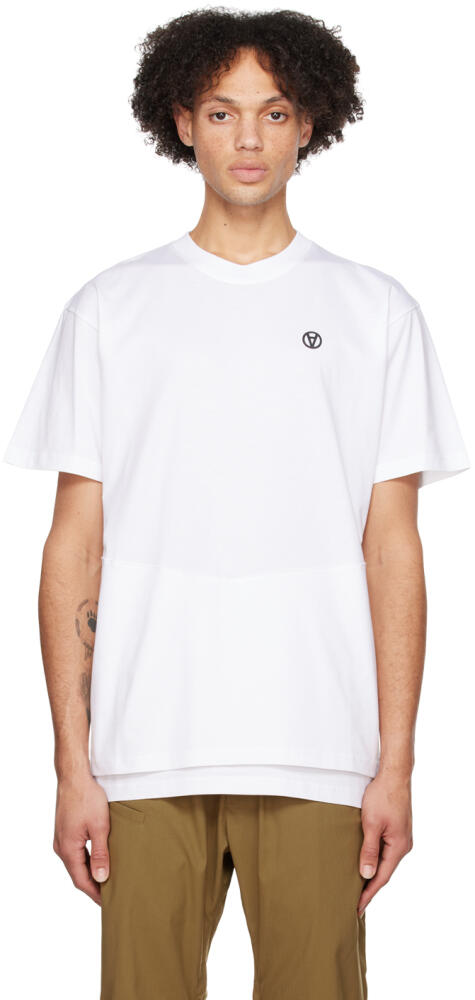 ACRONYM® White Layered T-Shirt Cover