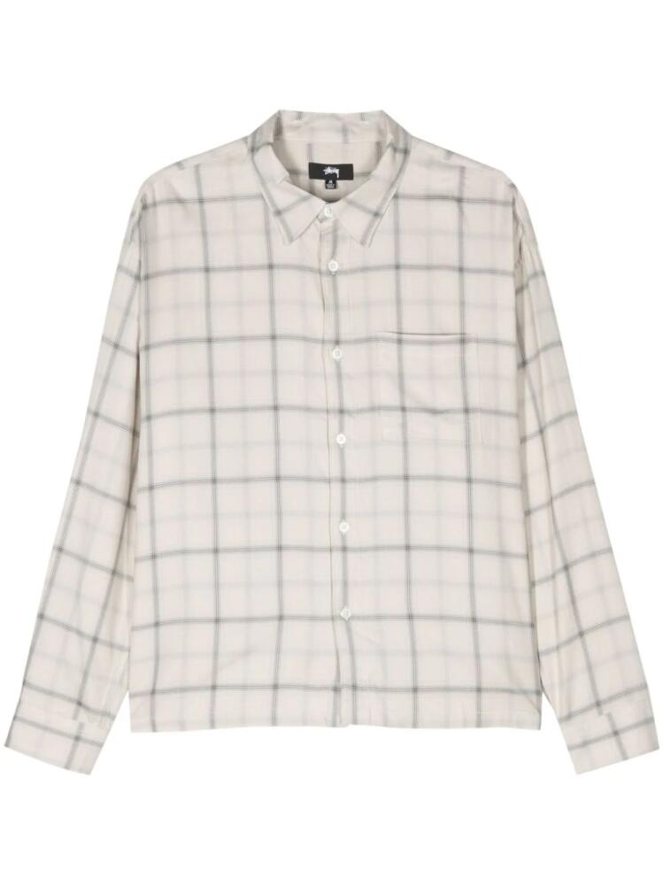 Stüssy Shadow plaid shirt - Neutrals Cover