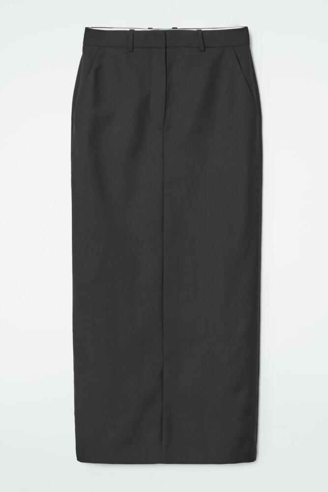 COS WOOL COLUMN MAXI SKIRT Cover