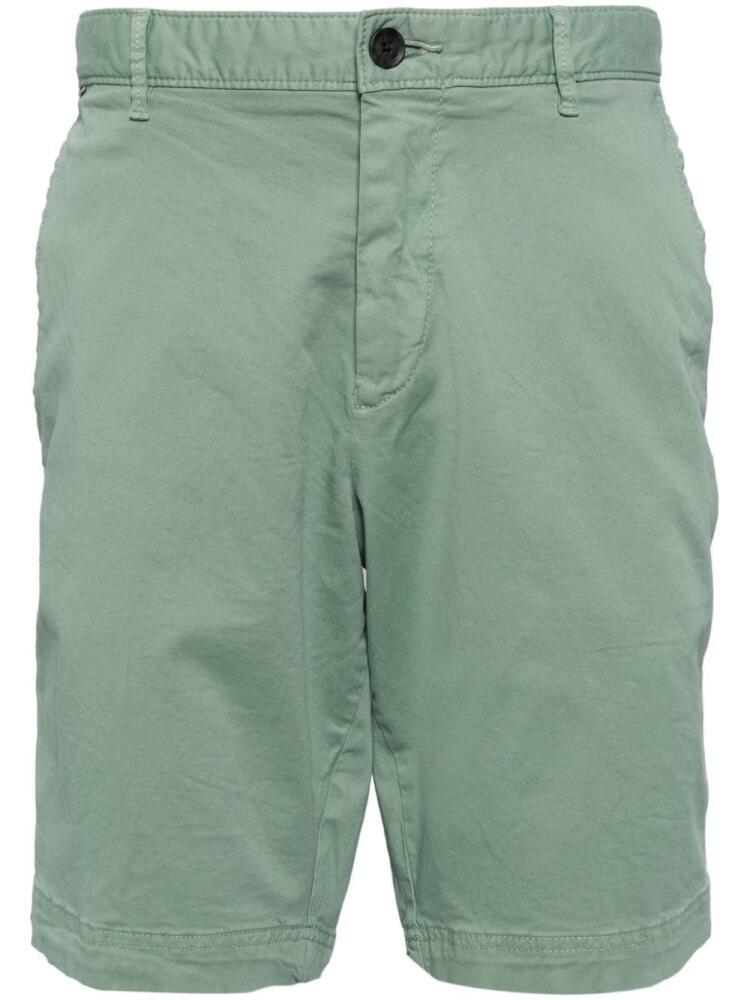 BOSS cotton bermuda shorts - Green Cover