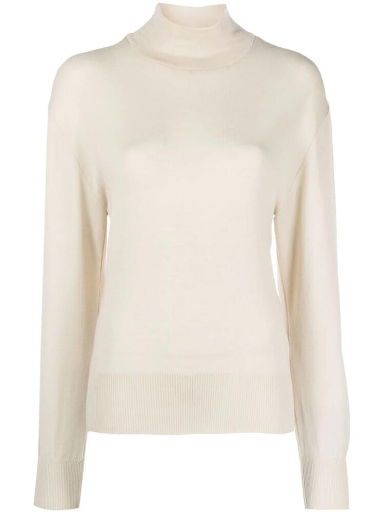 LEMAIRE funnel-neck wool jumper - Neutrals Cover