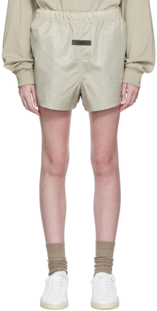 Fear of God ESSENTIALS Gray Nylon Shorts Cover