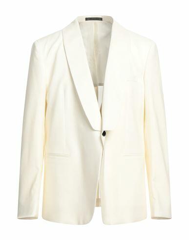 Low Brand Man Blazer Ivory Wool Cover