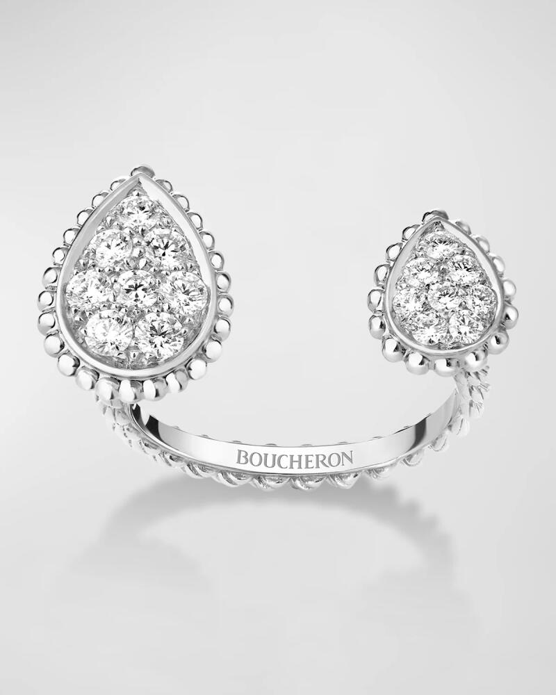 Boucheron Serpent Bohème 18K White Gold 2-Motif Ring Cover