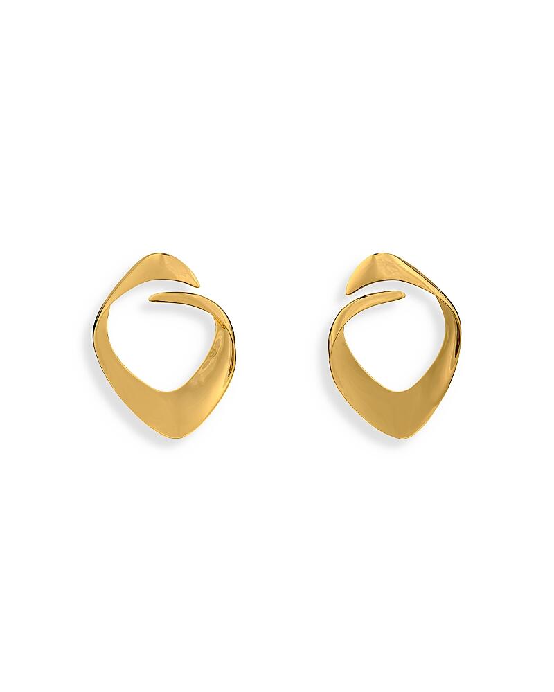 Cult Gaia Lola Sculptural Clip On Statement Earrings Cover