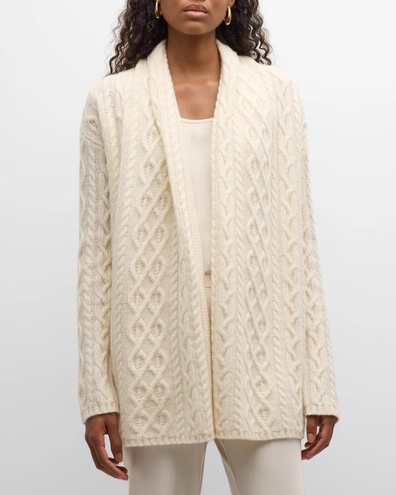 TSE Cashmere Cashmere Cable-Knit Cardigan Cover