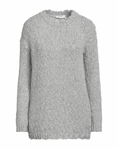 Alpha Studio Woman Sweater Light grey Acrylic, Alpaca wool, Polyamide, Wool Cover