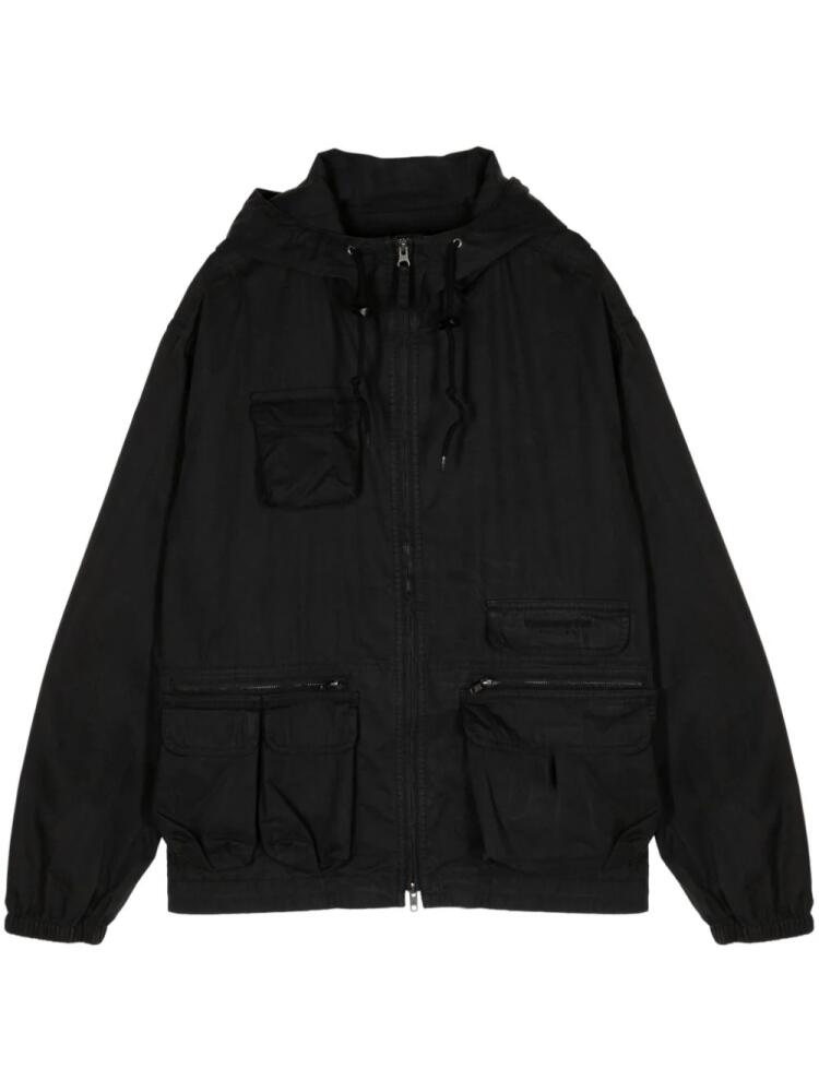 This Is Never That zip-up utility jacket - Black Cover