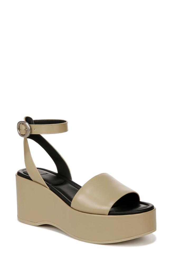 Vince Phillipa Platform Sandal in Doe Cover