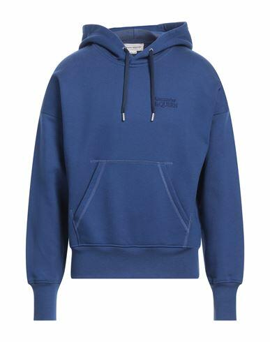 Alexander Mcqueen Man Sweatshirt Blue Cotton, Elastane, Viscose, Polyester Cover