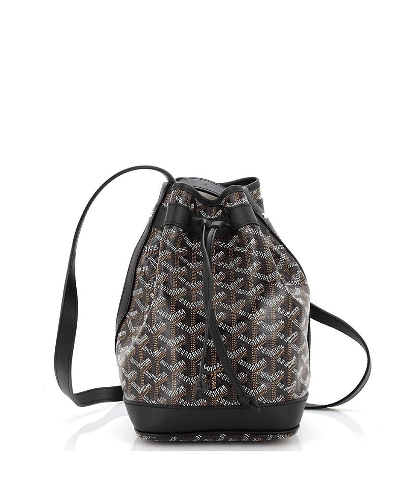 Pre-Owned Goyard Pm Petit Flot Bucket Bag Coated Canvas Cover