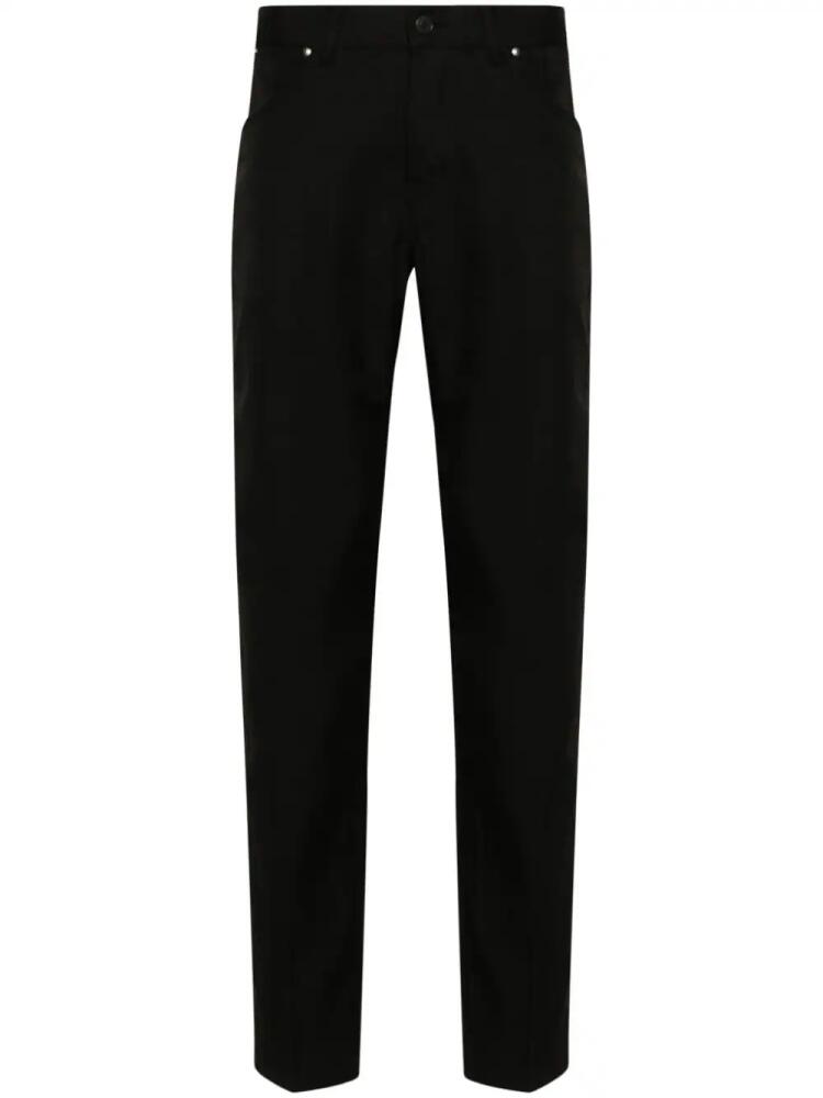 TOM FORD logo-patch trousers - Black Cover