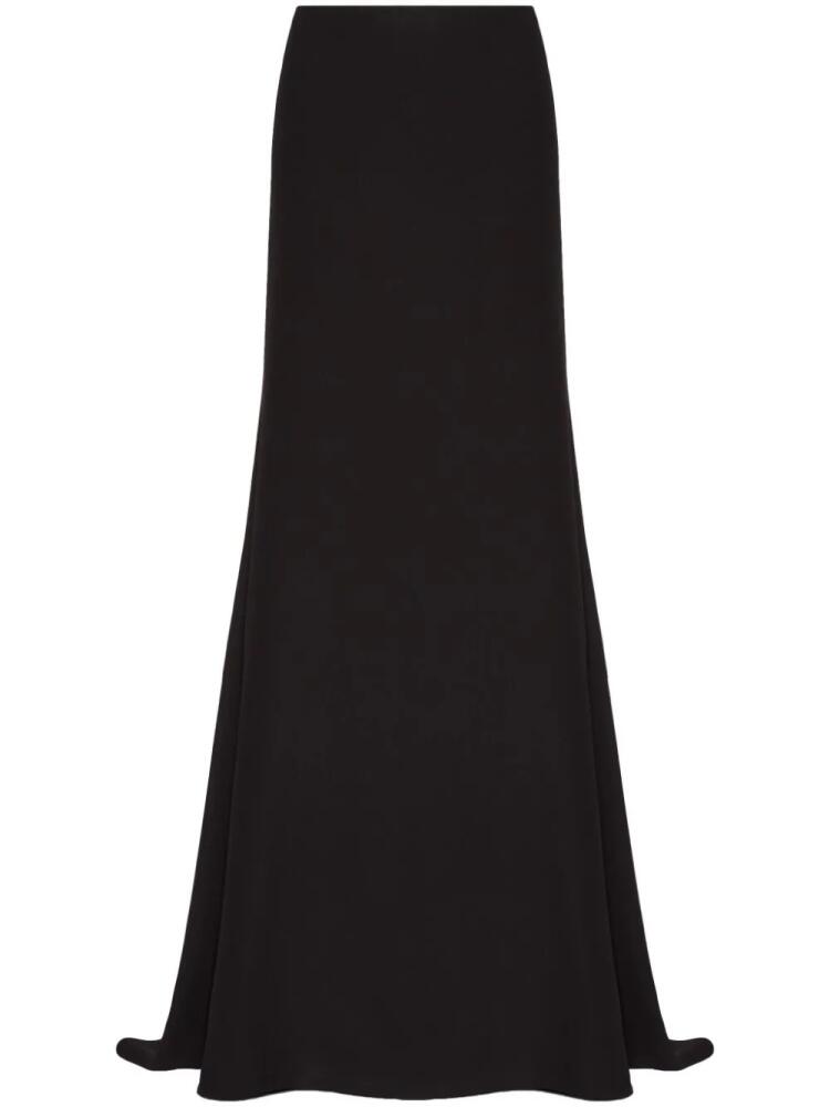 Valentino Garavani Cady Couture silk maxi skirt - Black Cover