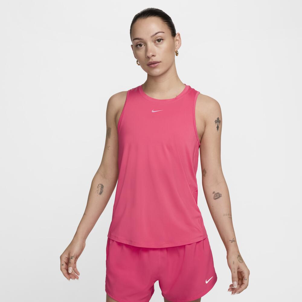 Nike Women's One Classic Dri-FIT Tank Top in Pink Cover