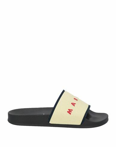 Marni Woman Sandals Ivory Textile fibers Cover