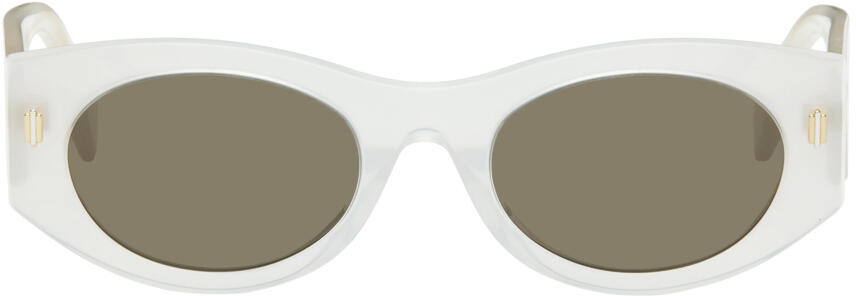 Fendi White Roma Sunglasses Cover