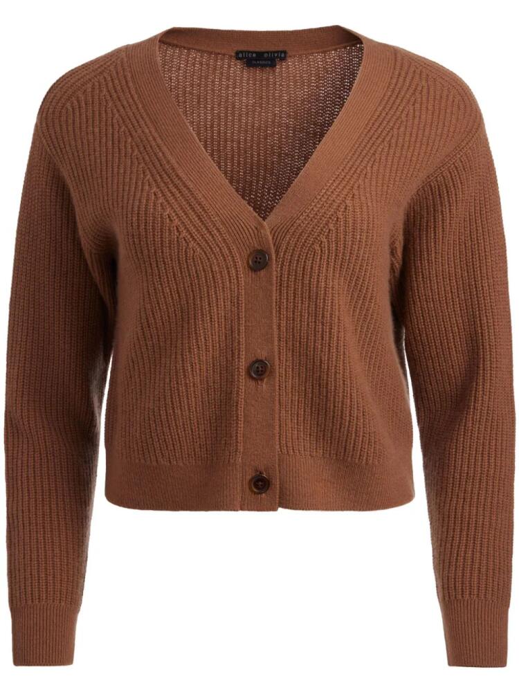 alice + olivia Jannie cardigan - Brown Cover