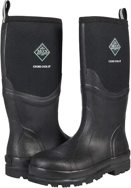 The Original Muck Boot Company Muck Chore Cool 16 St (Black) Men's Shoes Cover