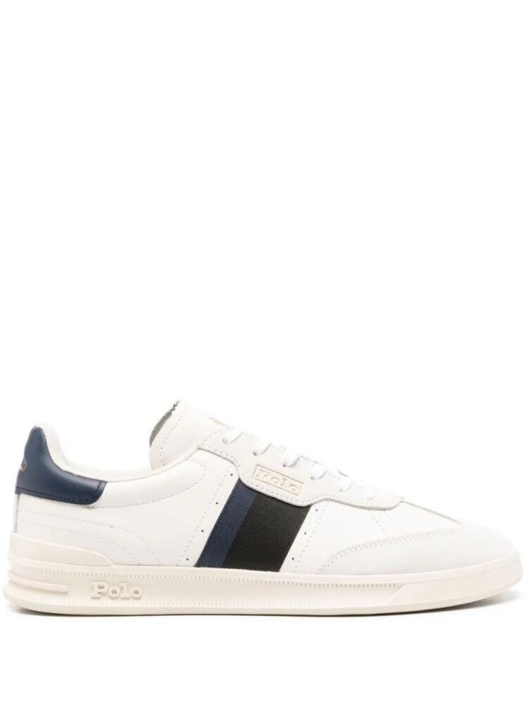 Polo Ralph Lauren Heritage Aera leather sneakers - Neutrals Cover