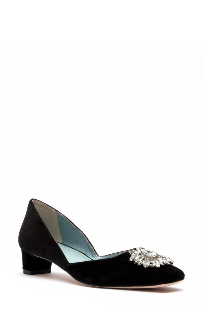 Frances Valentine McCall d'Orsay Pump in Black Cover