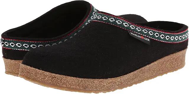 Haflinger GZ Classic Grizzly (Black) Clog Shoes Cover