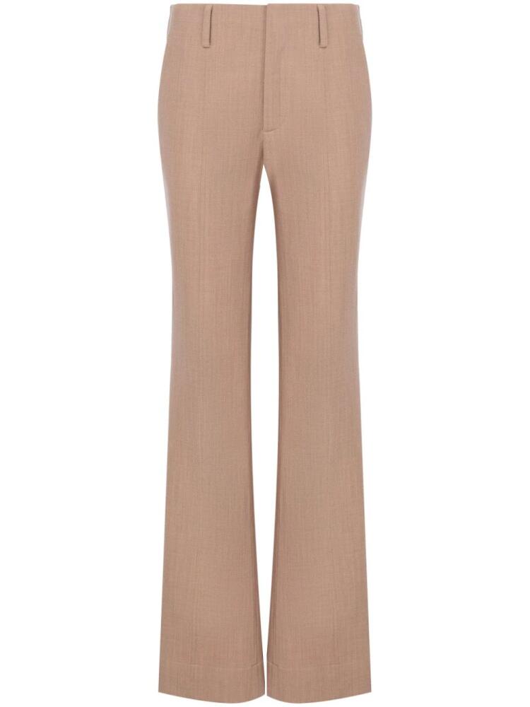 Proenza Schouler mélange-effect wide-leg trousers - Neutrals Cover