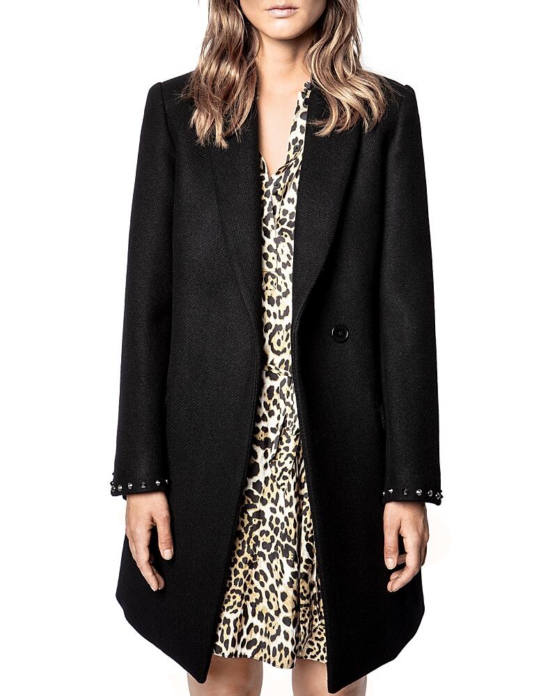 Zadig & Voltaire Marco Studded Coat Cover