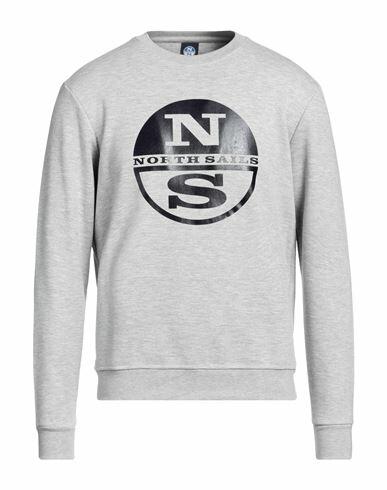 The North Face Man Sweatshirt Light grey Cotton, Polyester Cover