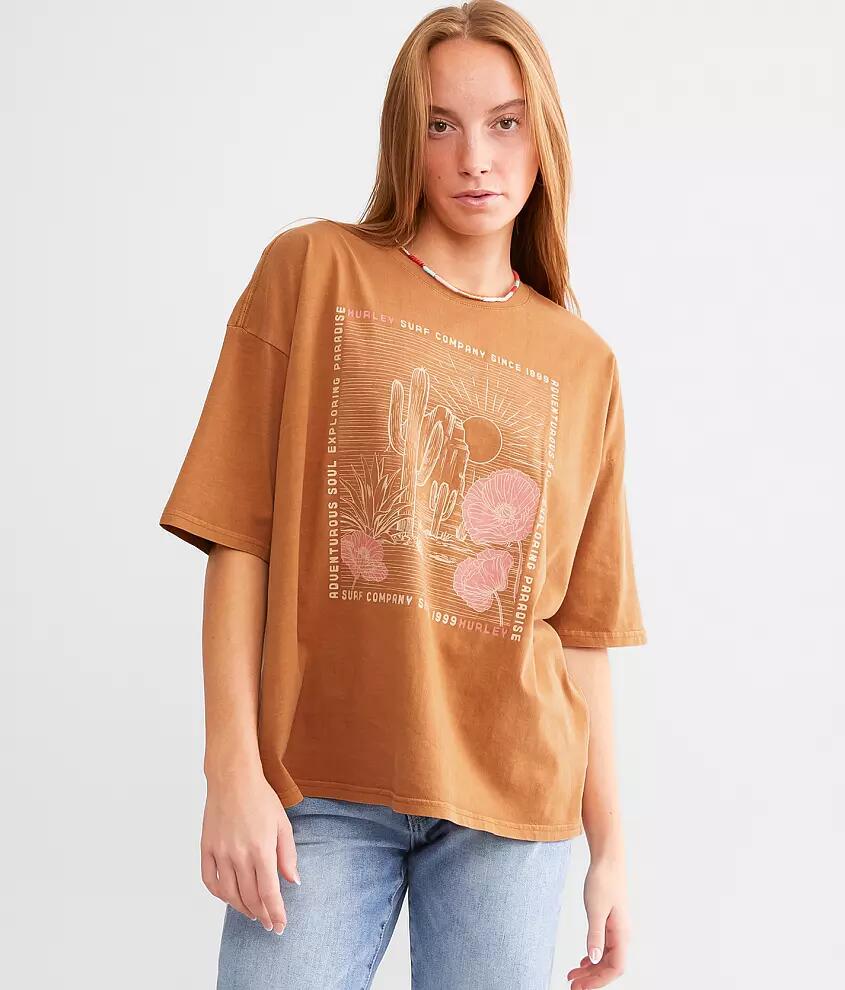 Hurley Explorers Club Boyfriend T-Shirt Cover