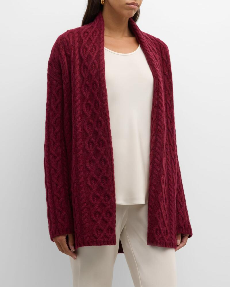 TSE Cashmere Cashmere Cable-Knit Cardigan Cover