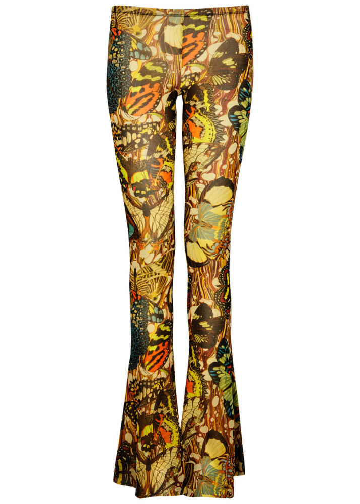 Jean Paul Gaultier Papillon Printed Tulle Trousers - Cover