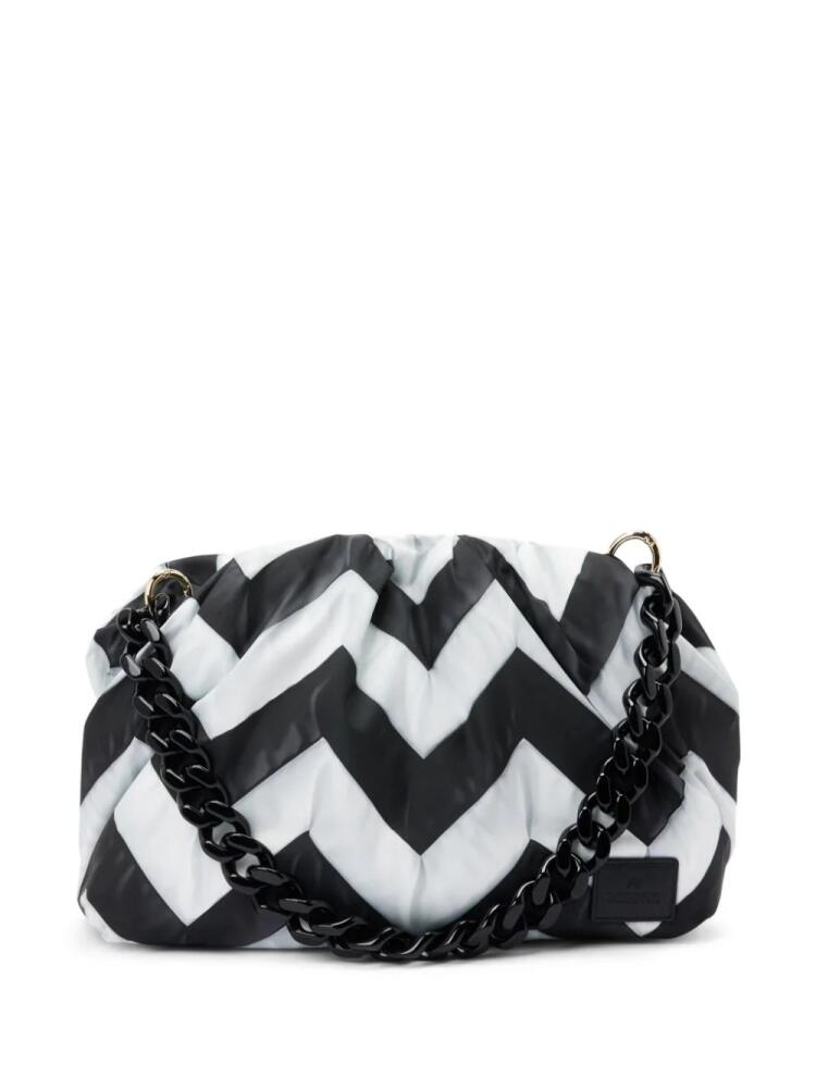 Missoni logo patch tote bag - Black Cover