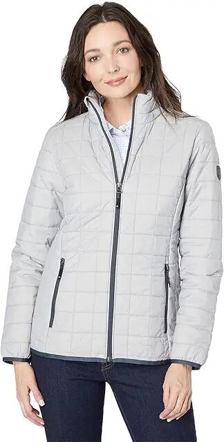 Cutter & Buck Rainier Primaloft Eco Full Zip Jacket (Polished) Women's Clothing Cover