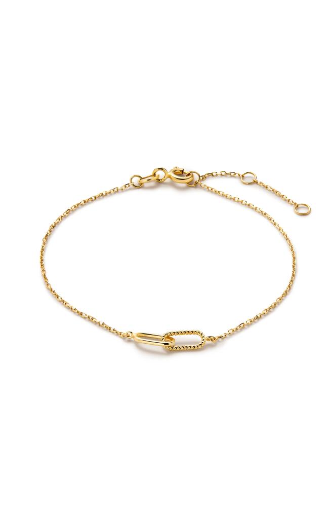 Ana Luisa Gold Bracelet - Gold Twisted Link Bracelet Cover