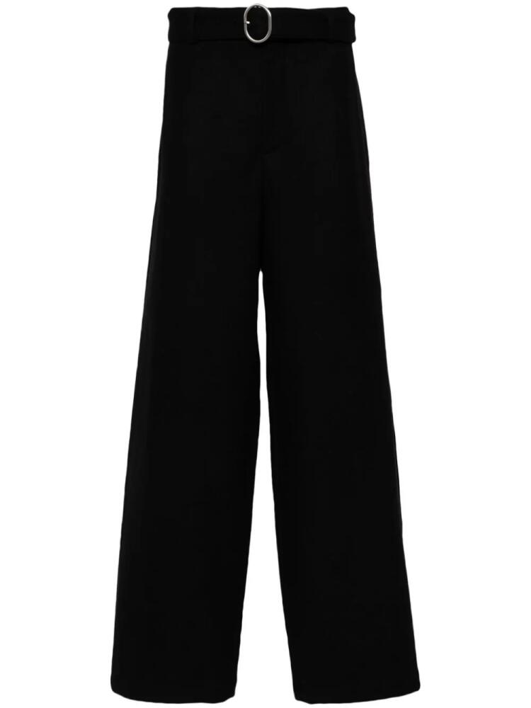 Jil Sander belted trousers - Black Cover