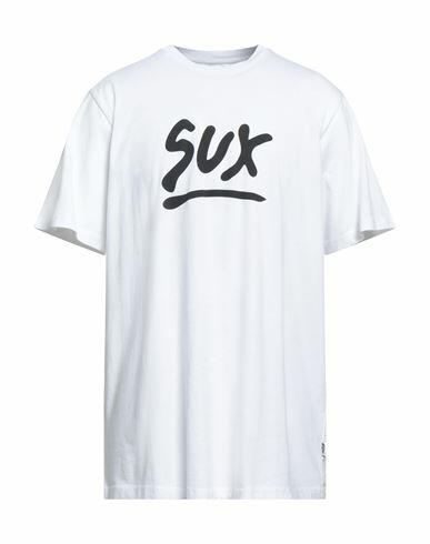 Life Sux Man T-shirt White Cotton Cover