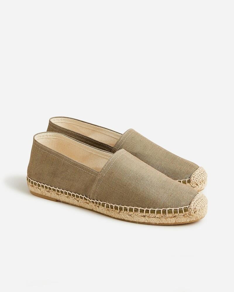 J.Crew Made-in-Spain espadrille flats in linen Cover