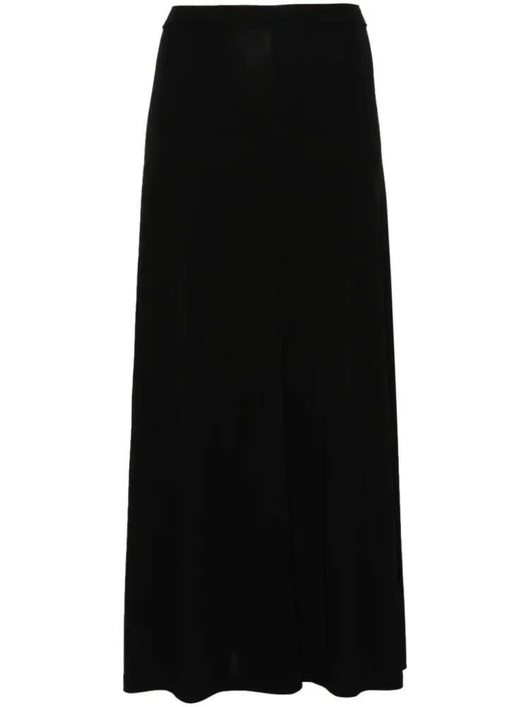 TOTEME high-waisted midi skirt - Black Cover